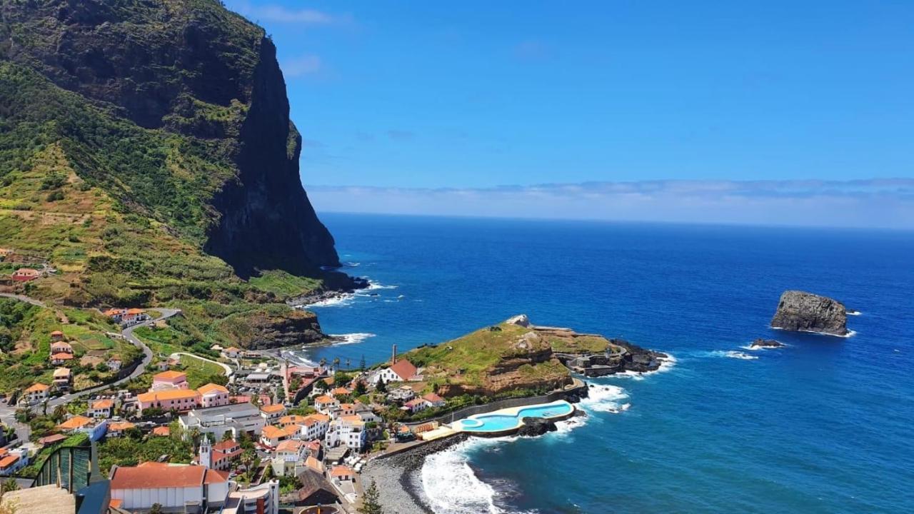 Casa Caminho Da Praia Porto Da Cruz Esterno foto
